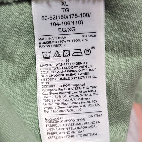 New Gap Easy Pants size XL - Picture 5 of 7